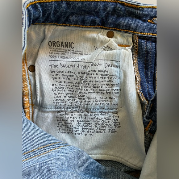 NUDIE JEANS Premium Organic Cotton Made in Italy Women's Skinny Jeans Size 26 - Picture 12 of 14